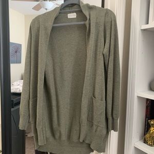 Dreamers Green Cardigan